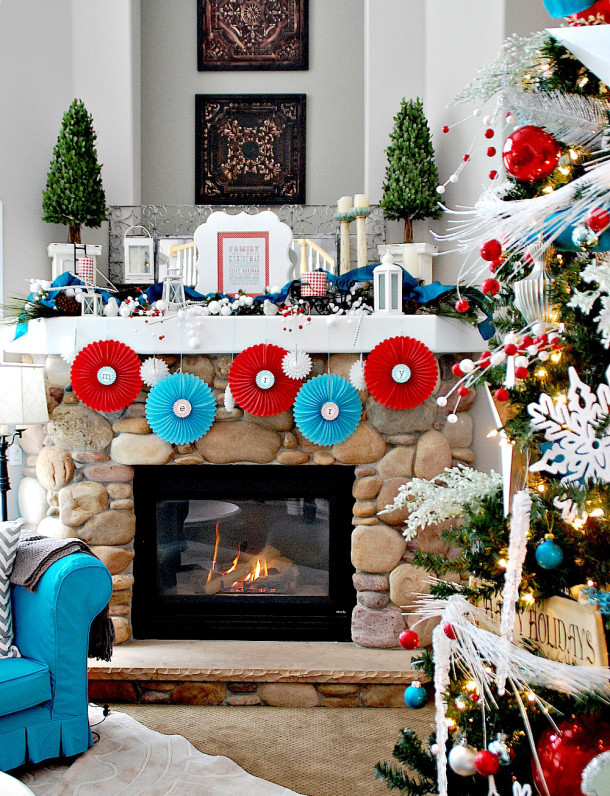 furniture-and-accessories-amazing-bright-fun-colorful-white-christmas-mantel-decorating-ideas-in-cool-white-green-red-blue-colors-with-beautiful-nice-christmas-ornaments-beautiful-lovely-holiday-firep